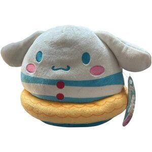 Squishmallows Kellytoy Hello Kitty Super Soft Cinnamonroll 6.5in